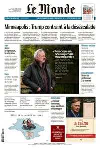 Le Monde du Mercredi 28 Janvier 2026