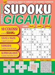 Sudoku Giganti N.42 - Settembre-Ottobre 2025