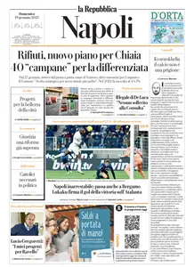 la Repubblica Napoli - 19 Gennaio 2025