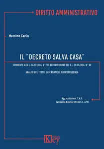 Il decreto salva casa - Massimo Carlin