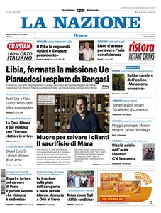 La Nazione Firenze - 9 Luglio 2025