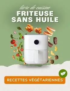 Clara Delmar, "Friteuse sans huile : Livre de cuisine végétarienne"
