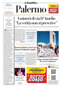 la Repubblica Palermo - 15 Ottobre 2024