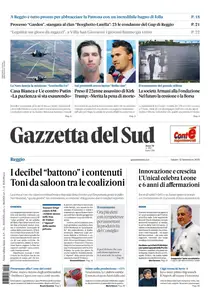 Gazzetta del Sud Reggio Calabria - 13 Settembre 2025