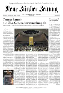 Neue Zürcher Zeitung (International) - 24 September 2025