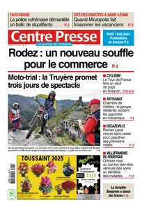 Centre Presse Aveyron - 24 Octobre 2025