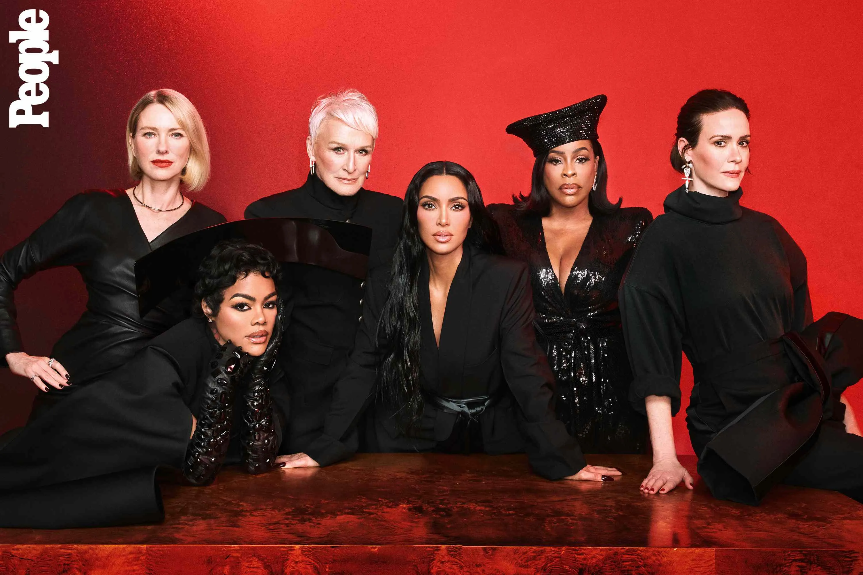 Kim Kardashian, Naomi Watts, Niecy Nash, Teyana Taylor, Sarah Paulson & Glenn Close by Greg Swales for PEOPLE November 2025