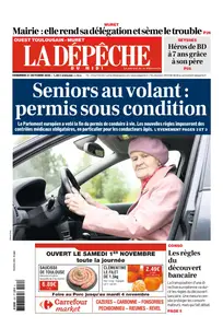 La Dépêche du Midi - 31 Octobre 2025