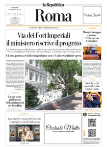 la Repubblica Roma - 31 Ottobre 2024