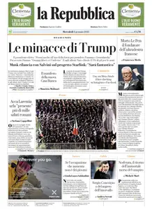 la Repubblica - 8 Gennaio 2025