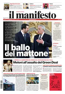 il Manifesto - 23 Ottobre 2025