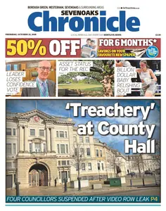 Sevenoaks Chrionicle - 23 October 2025