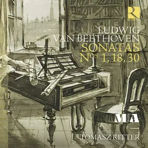 Tomasz Ritter - Beethoven: Sonatas Nos. 1, 18 & 30 (2025) [Official Digital Download 24/96]