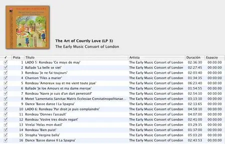 The Early Music Consort of London - The Art of Courtly Love (Box - 3 LP / FLAC)