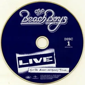 The Beach Boys - Live, 50th Anniversary Tour (2013) {2CD Set, Capitol Records 0602537379460 rec 2012}