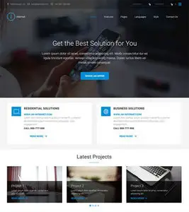 Joomla-Monster - JM Internet v1.00 - Responsive Joomla! 3.x Template