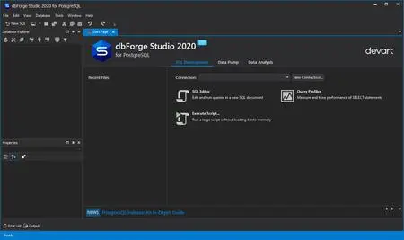 dbForge Studio 2020 for PostgreSQL Standard Edition 2.3.278 (x64)