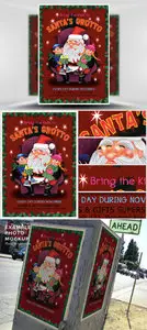 Santas Grotto Flyer Template