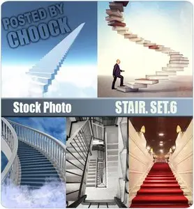 Stair. Set.6 - Stock Photo