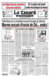 Le Canard enchaîné - 28 Février 2024