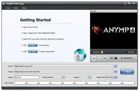 AnyMP4 DVD Copy 3.1.30 Multilingual