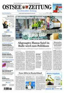 Ostsee Zeitung Greifswalder Zeitung - 28. September 2018