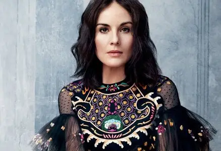 Michelle Dockery - David Slijper Photoshoot for Harper’s BAZAAR UK October 2015