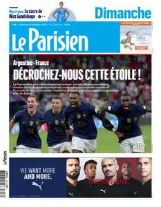 Le Parisien du Dimanche 18 Décembre 2022
