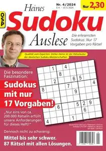 Heines Sudoku Auslese - Nr.4 2024