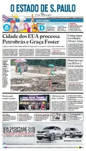 O Estado de São Paulo - 26 de dezembro de 2014 - Sexta