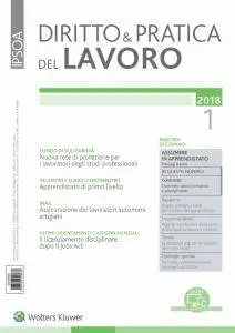 Diritto e Pratica del Lavoro - Gennaio 2018