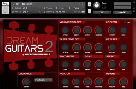 Dream Audio Tools Dream Guitars 2 KONTAKT