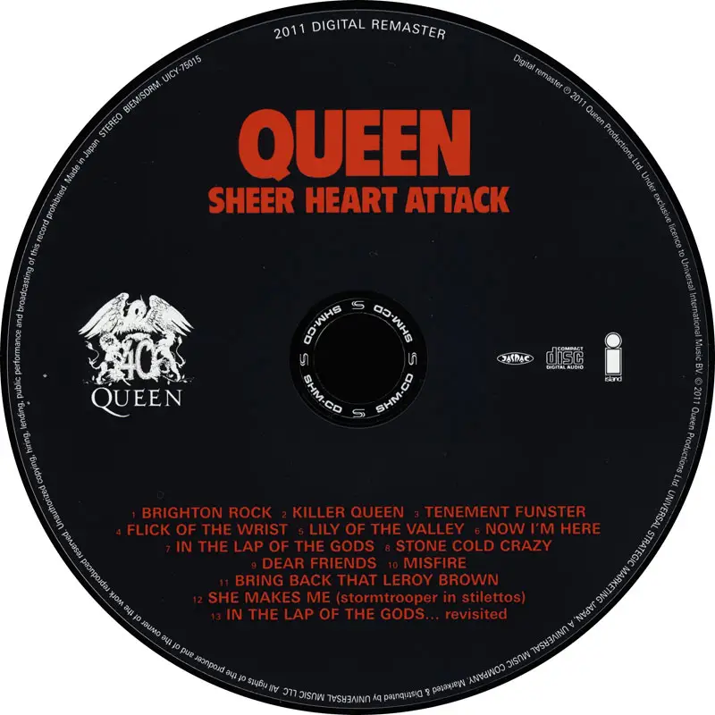 Queen - Sheer Heart Attack (1974) [2CD, 40th Anniversary Edition