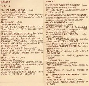 VA Chorando Callado (1904-1962)
