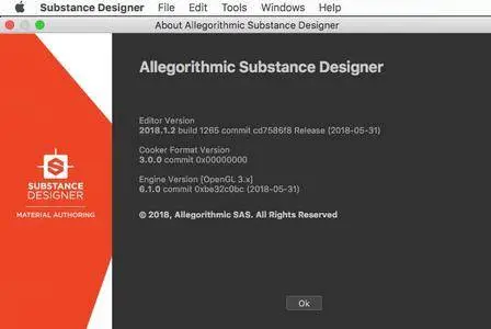 Allegorithmic Substance Designer 2018.1.2.1265 macOS