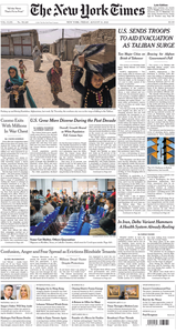 The New York Times – 13 August 2021