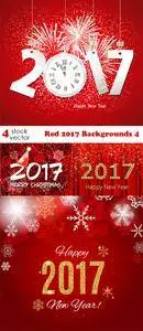 Vectors - Red 2017 Backgrounds 4