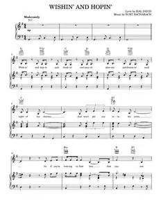 Wishin and hopin - Dusty Springfield (Piano-Vocal-Guitar)