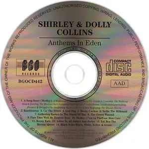 Shirley Collins & Dolly Collins - Anthems in Eden (1969/1976) Remastered Reissue 1999