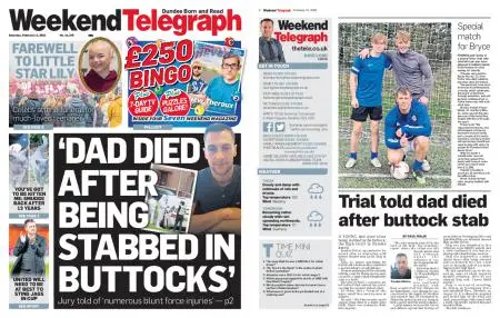 Evening Telegraph Late Edition – February 12, 2022