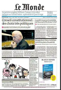 Le Monde du Jeudi 25 février 2010