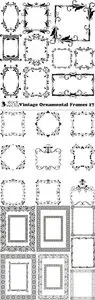 Vectors - Vintage Ornamental Frames 17