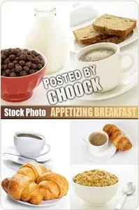 Appetizing breakfast - Stock Photo