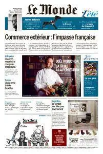 Le Monde du Mercredi 8 Août 2018