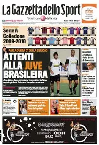La Gazzetta dello Sport (11-08-09)