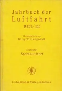 Jahrbuch der Luftfahrt 1931/1932 