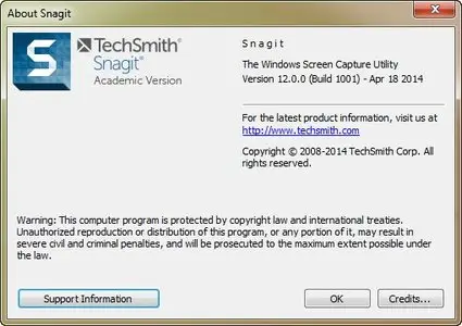 Techsmith Snagit 12.0.0.1001