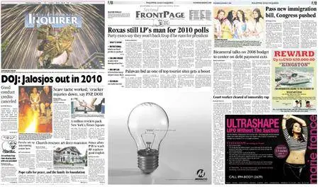 Philippine Daily Inquirer – January 02, 2008