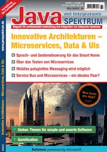 Java Spektrum Magazin fuer professionelle Entwicklung und Integration April - Mai No 02 2015