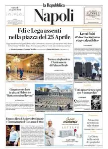 la Repubblica Napoli - 25 Aprile 2024